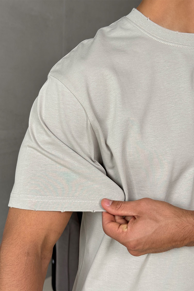 Designer Clothing Мужская серая футболка Golden Goose 