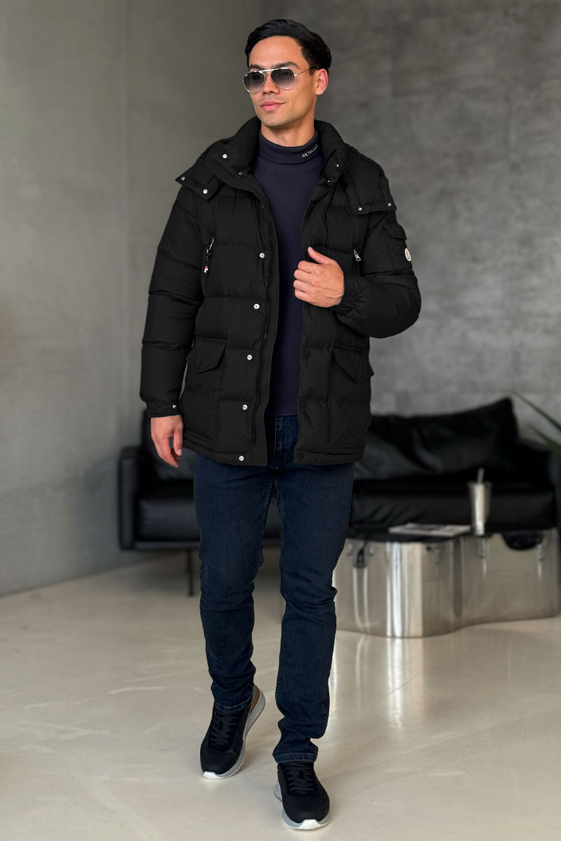 Moncler Мужской пуховик Chiablese - Black