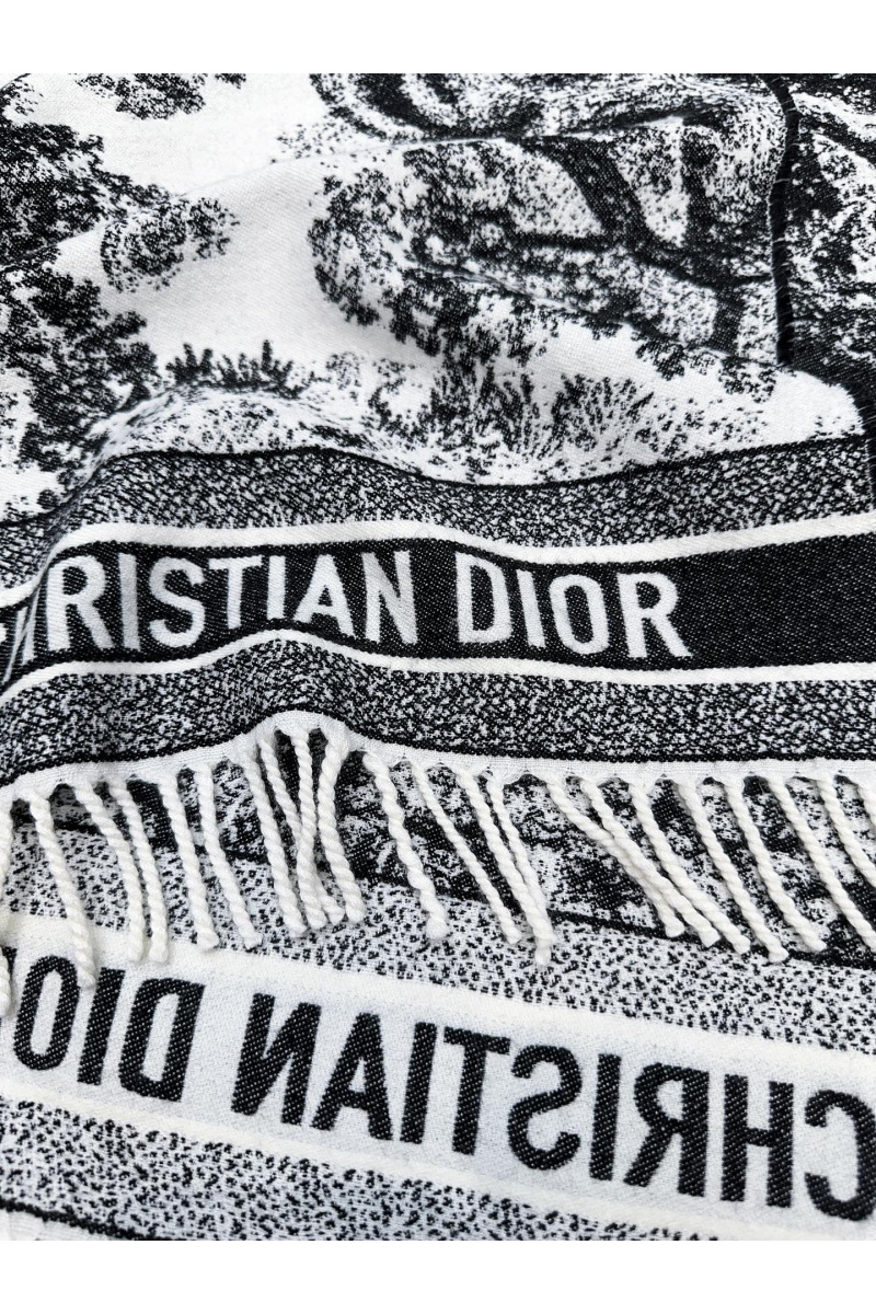 Dior Шарф Toile de Jouy Sauvage premium 140x140 см