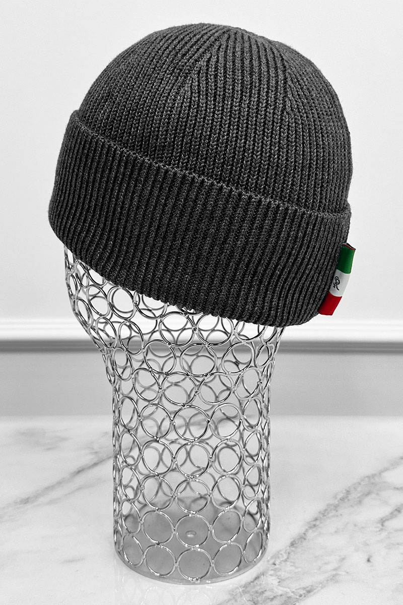 Stеfаnо Riссi Шапка logo-embroidered - Dark Grey