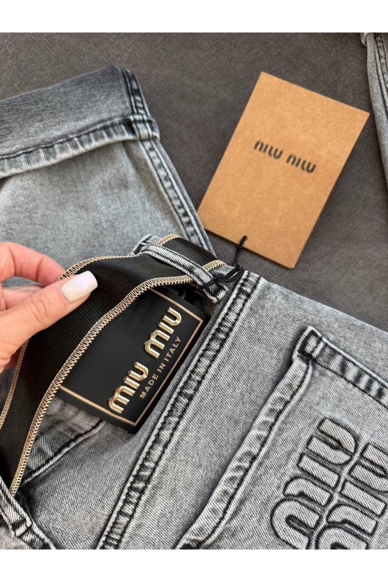 MIU MIU Женские джинсы premium 