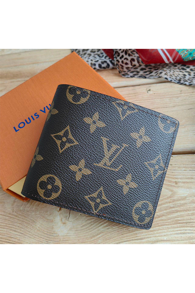 Lоuis Vuittоn Кожаный кошелёк Marco Monogram