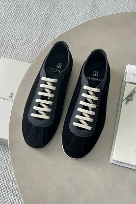 Замшевые кроссовки Premium - Black