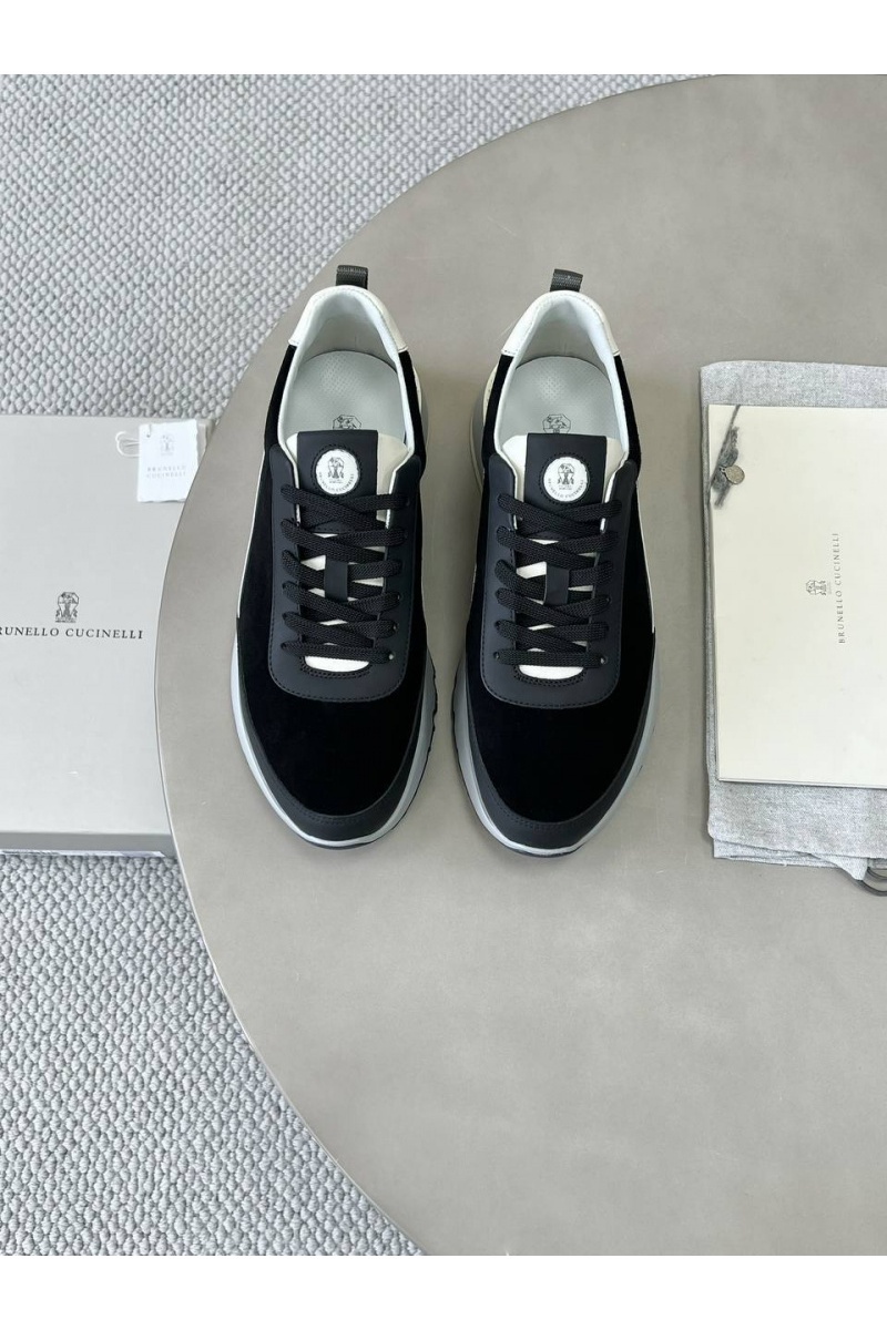 Brunеllо Сuсinеlli Замшевые кроссовки Premium - Black
