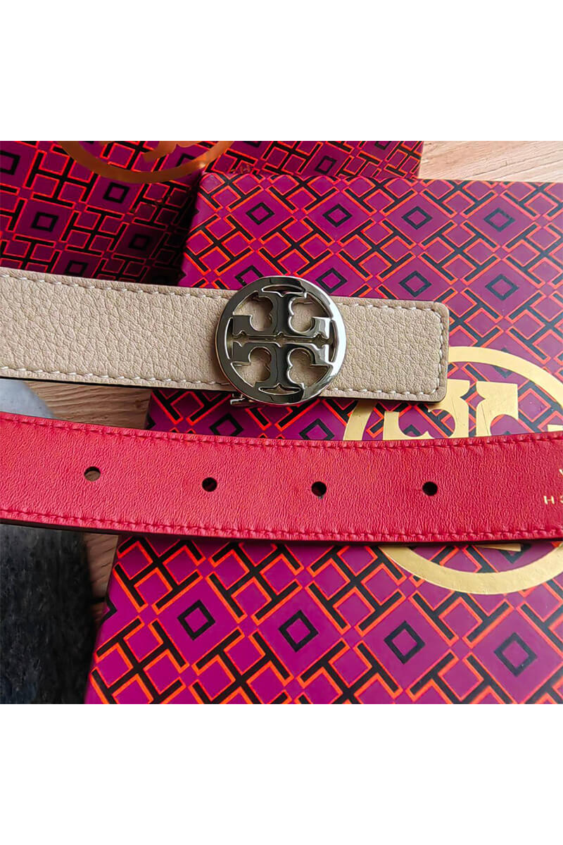 Designer Clothing Двусторонний кожаный ремень Tory Burch - длина 80 / 85 см (2 расцветки)