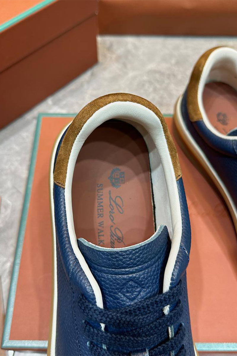 Loro Piana Мужские кроссовки Tennis Walk - Navy