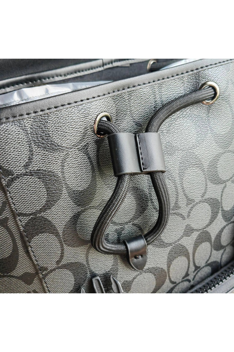 Coach Кожаный рюкзак Rivington 39x26 см