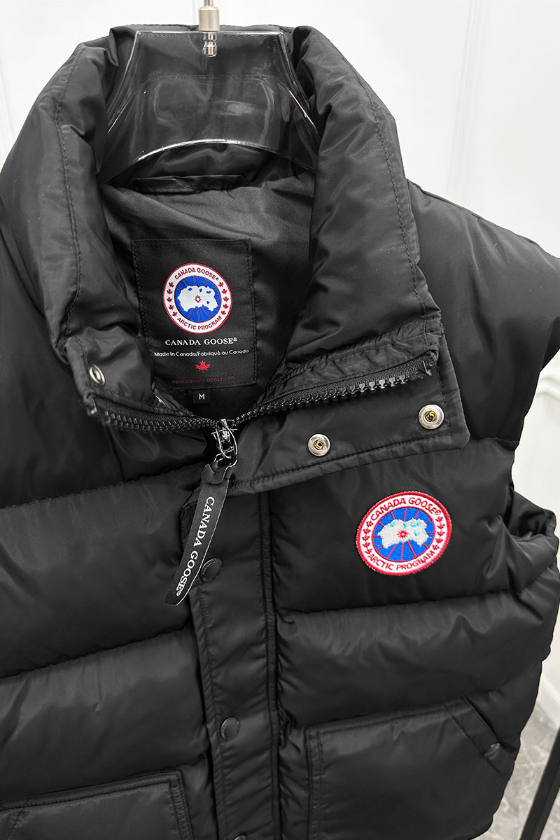 Canada Goose Мужской чёрный жилет Garson Vest 