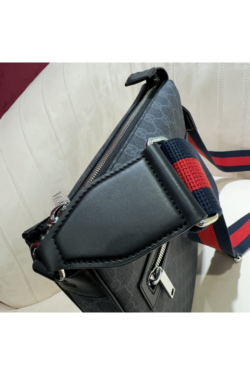 Gucci Кожаная сумка GG Messenger Premium 30x27x4.5 см