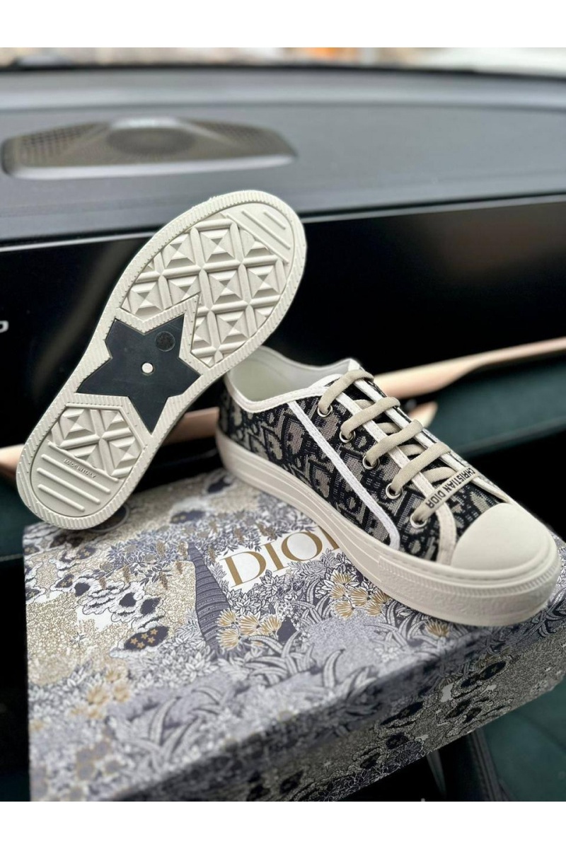 Dior Женские кроссовки Walk'n'Dior Oblique motif