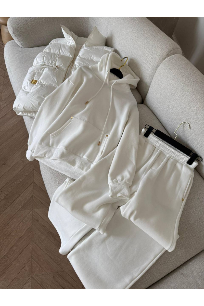 Schiaparelli Женский костюм тройка на флисе premium - White