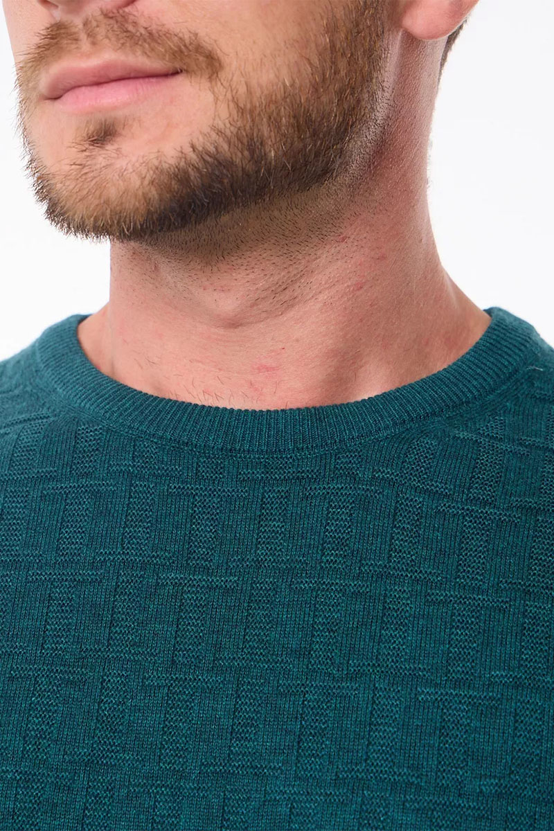 Tommy Hilfiger Мужской джемпер logo-embroidered - Green