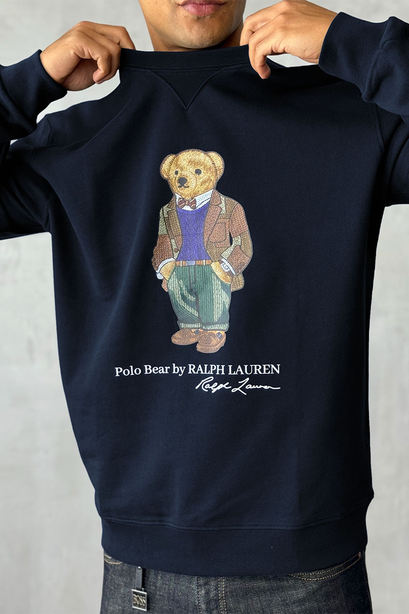 Polo Ralph Lauren Тёмно-синий свитшот "Bear"