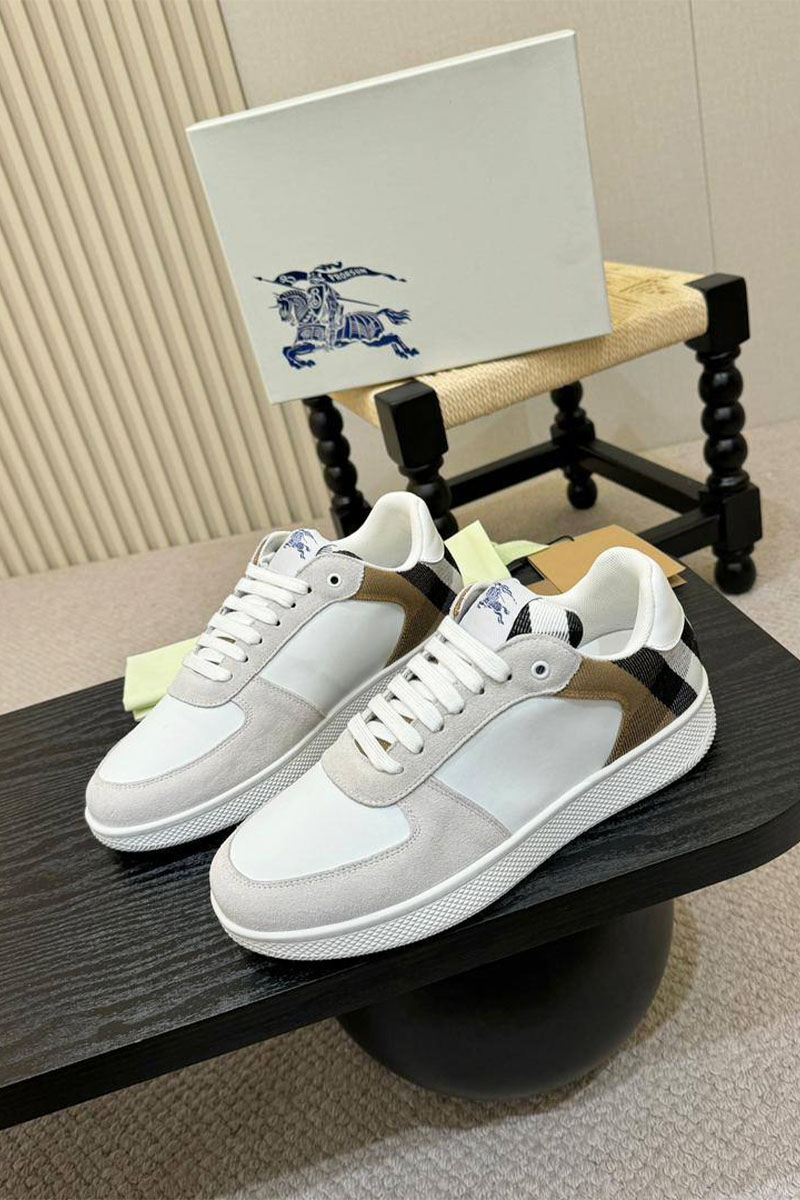 Burberry Мужские кроссовки Terrace - White