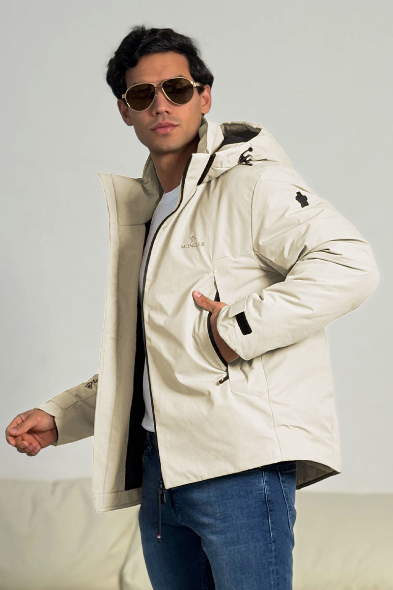 Moncler Пуховик Grenoble Gore-Tex - White Dove 