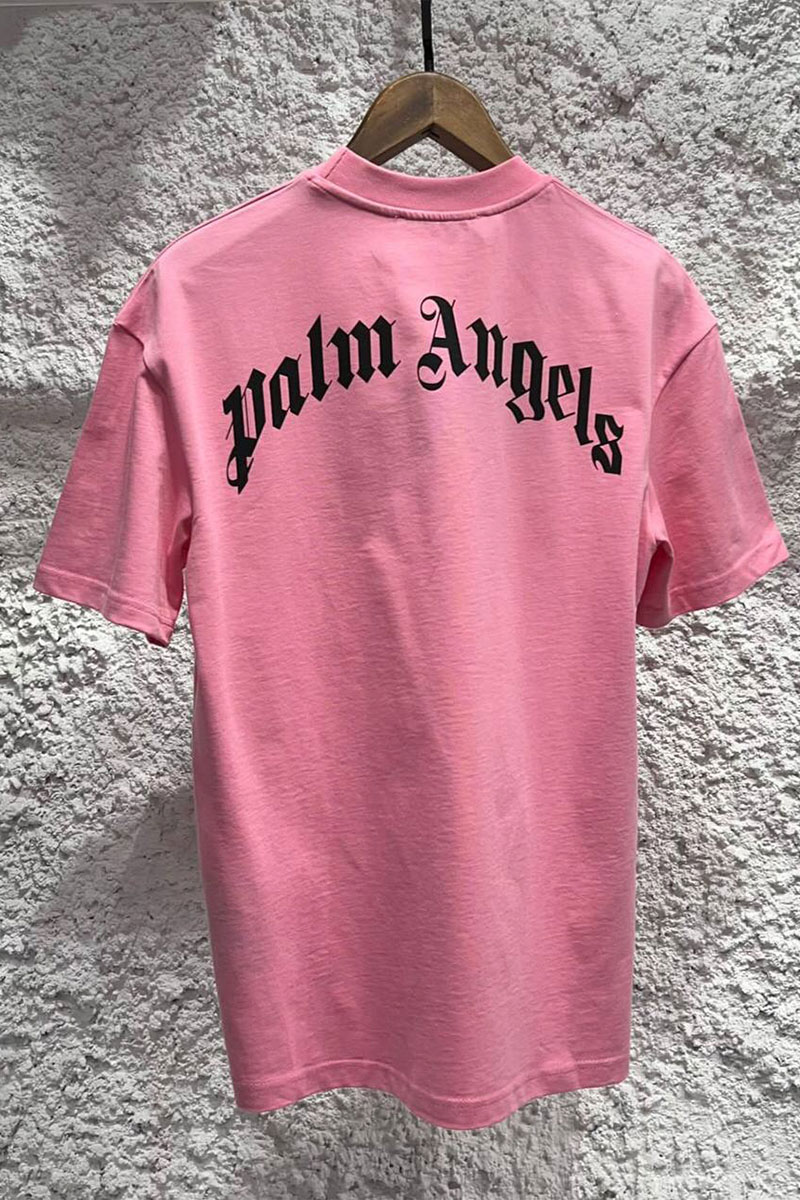 Palm Angels Белая оверсайз футболка Leopard Bear