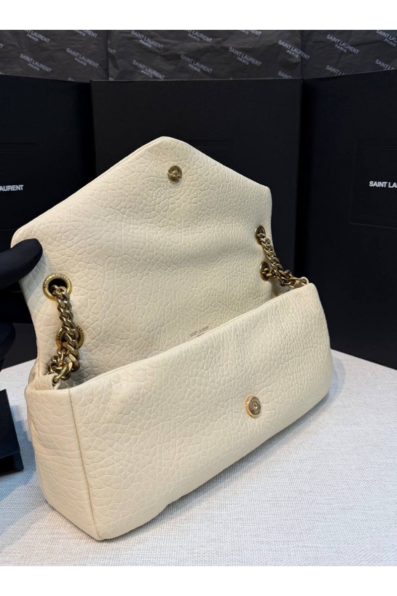 Yves Saint Laurent Кожаная сумка Calypso premium 30x12x5 см