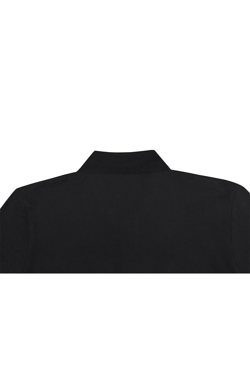 Burberry Поло с длинным рукавом TB logo - Black 