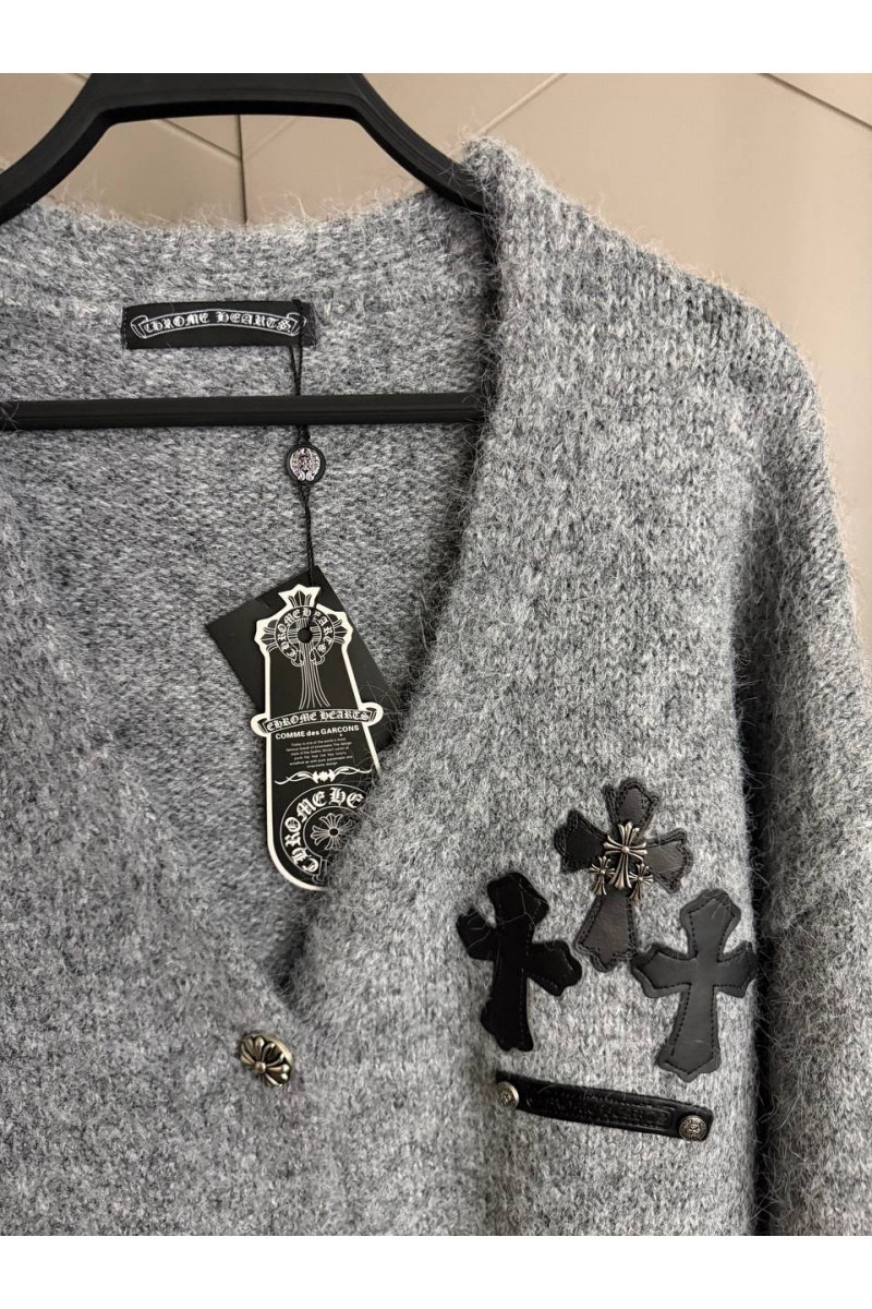 Chrome Hearts Женский удлинённый кардиган Premium