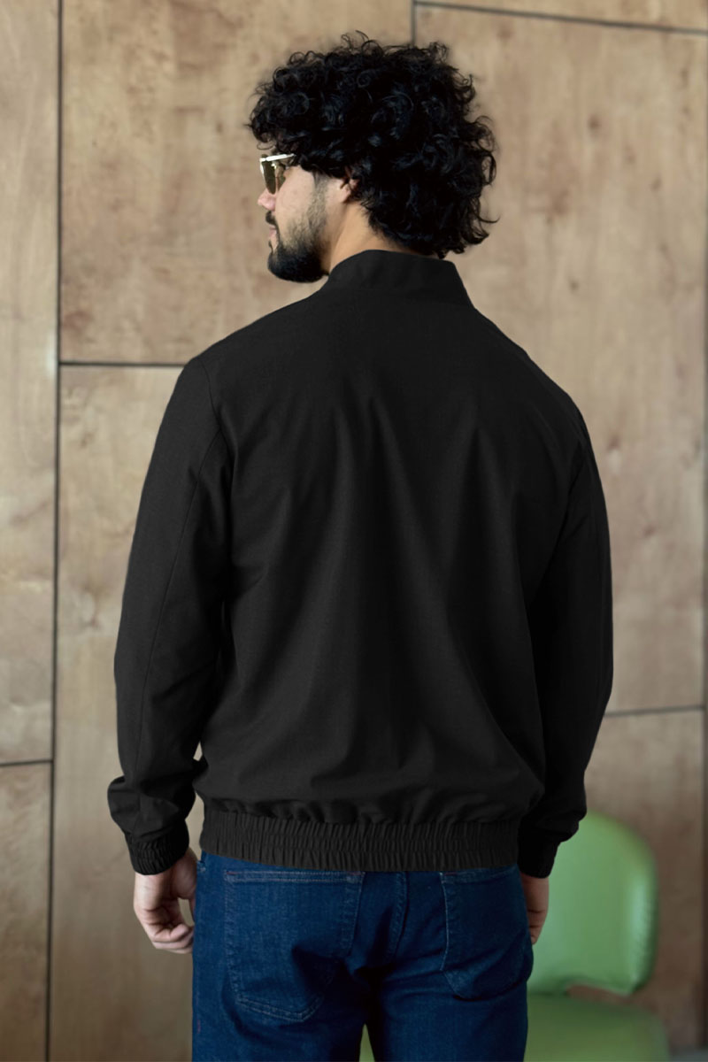 Zegna Мужской бомбер чёрного цвета