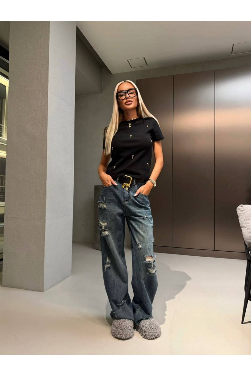 Schiaparelli Женская футболка premium - Black