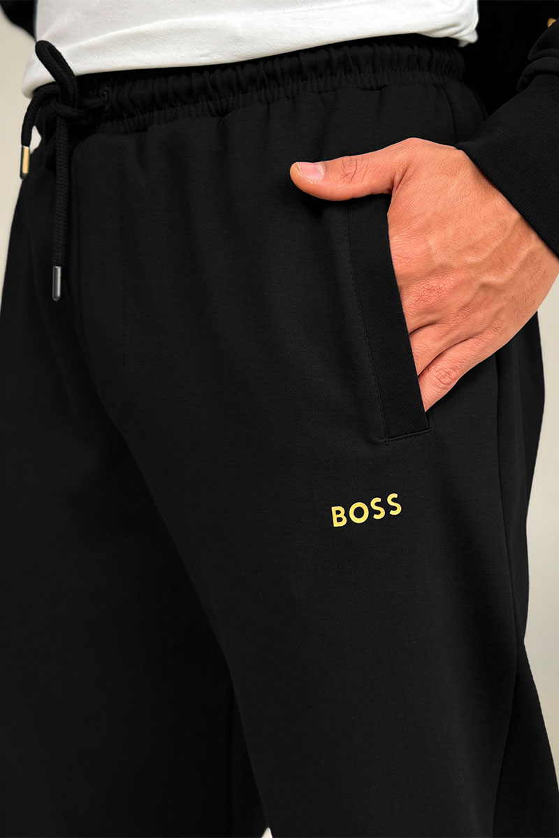 Hugо Воss Мужской чёрный костюм