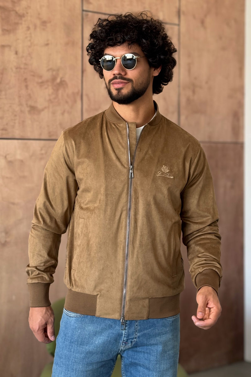 Loro Piana Мужская бежевая куртка