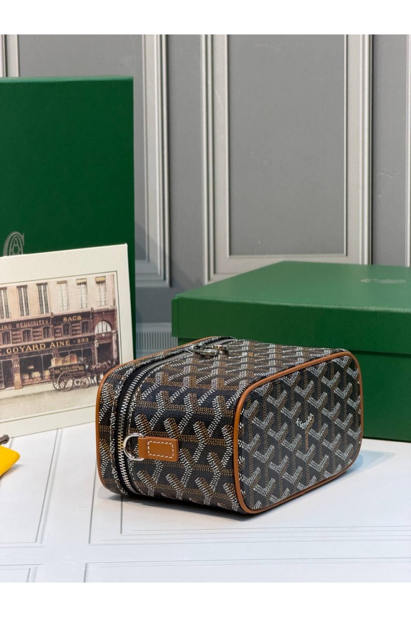 Designer Clothing Кожаная сумка Goyard Muse Mini Vanity ​premium 16,5x10,5x8 см
