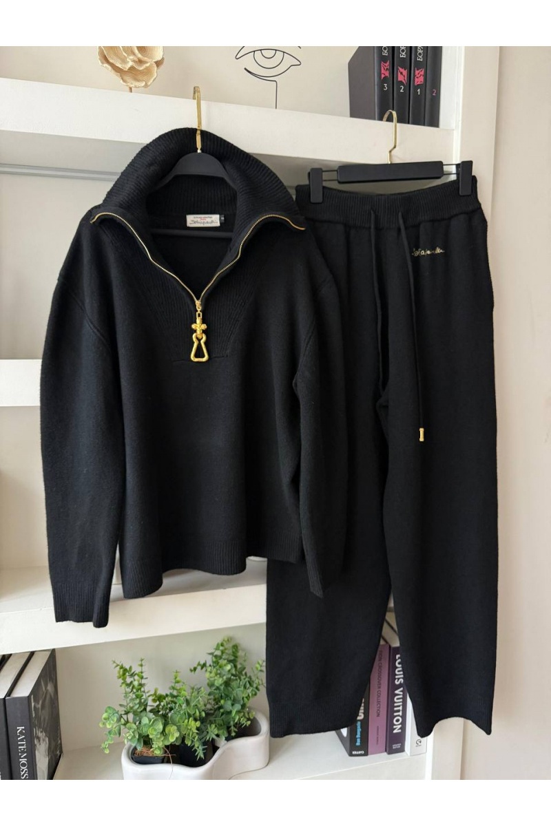 Schiaparelli Женский трикотажный костюм Premium - Black