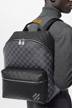Кожаный рюкзак Discovery PM 38x28 см