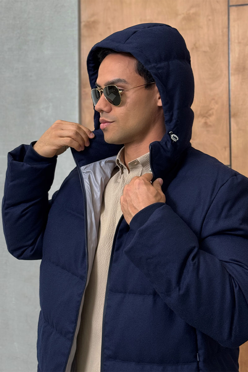 Brunеllо Сuсinеlli Мужской пуховик Premium - Navy