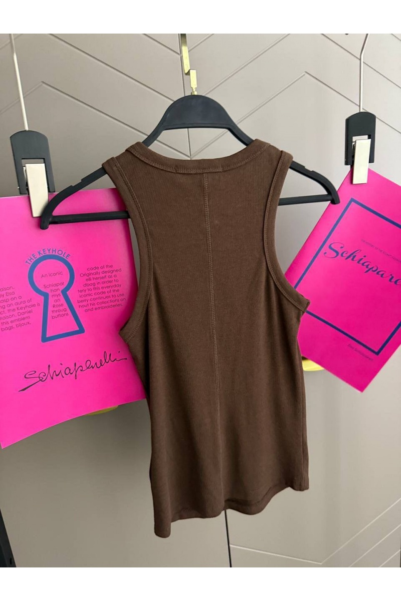 Schiaparelli Женская майка premium - Brown
