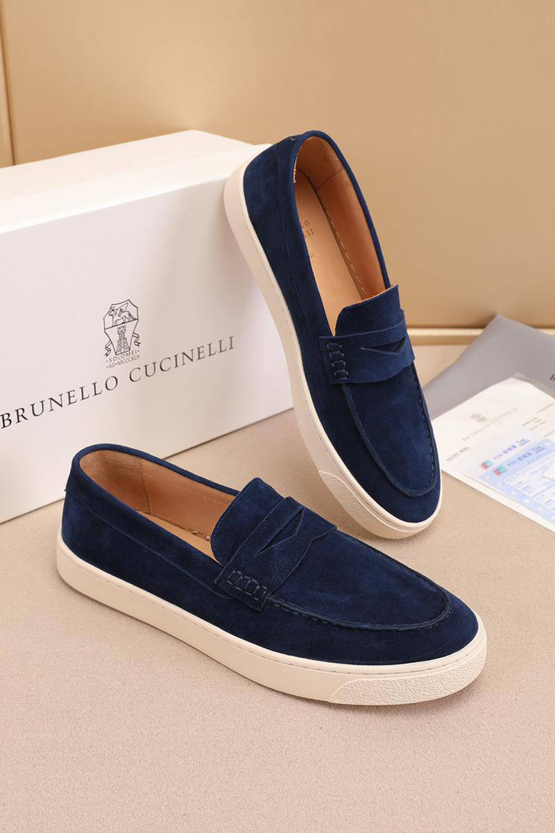 Brunеllо Сuсinеlli Мужские замшевые лоферы