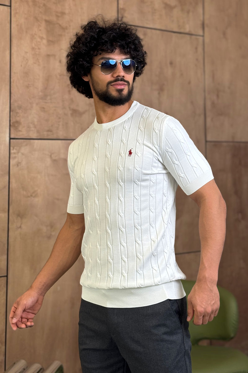 Polo Ralph Lauren Мужская белая футболка 