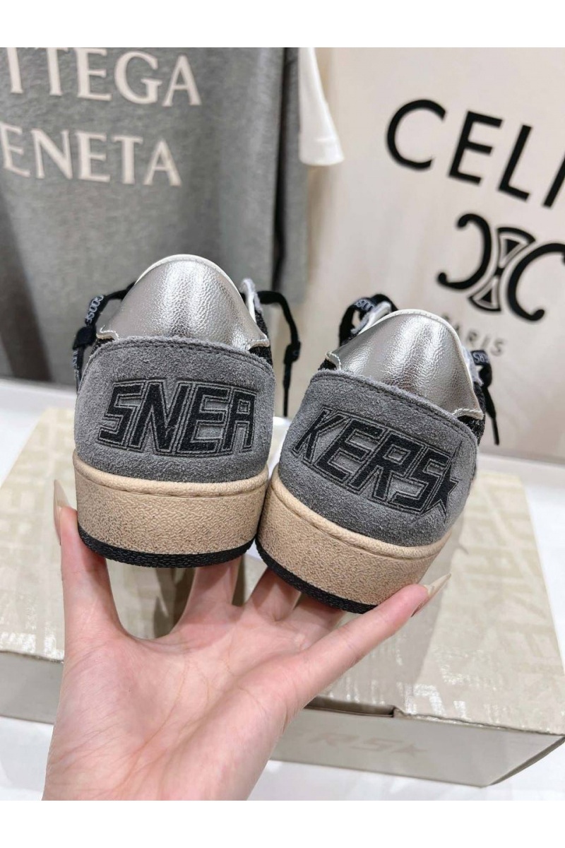 Designer Clothing Женские кожаные кроссовки Golden Goose Super Star premium
