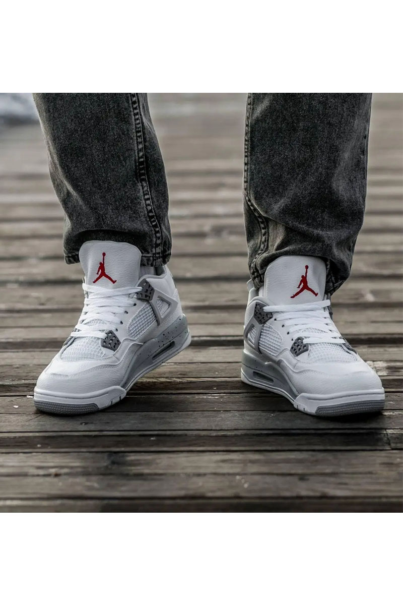 Nike Кроссовки AJ4 Retro - White Oreo