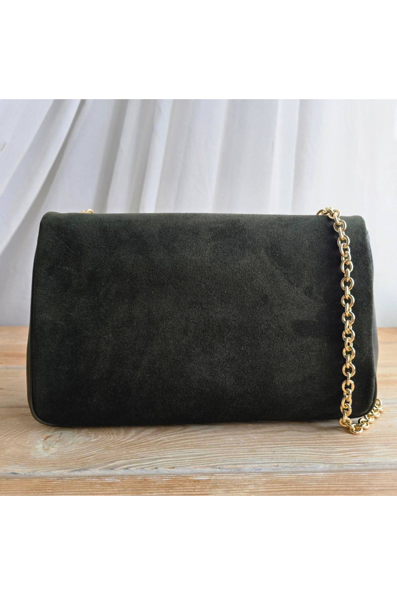 Chloe Замшевая сумка Small Heritage 28x17 см