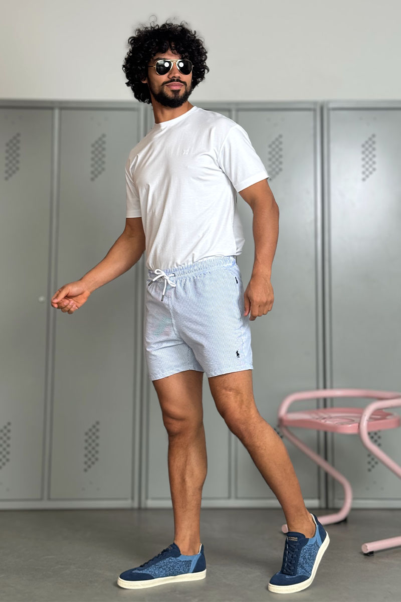 Polo Ralph Lauren Мужские синие шорты 