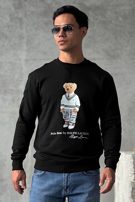 Чёрный свитшот "Bear" 