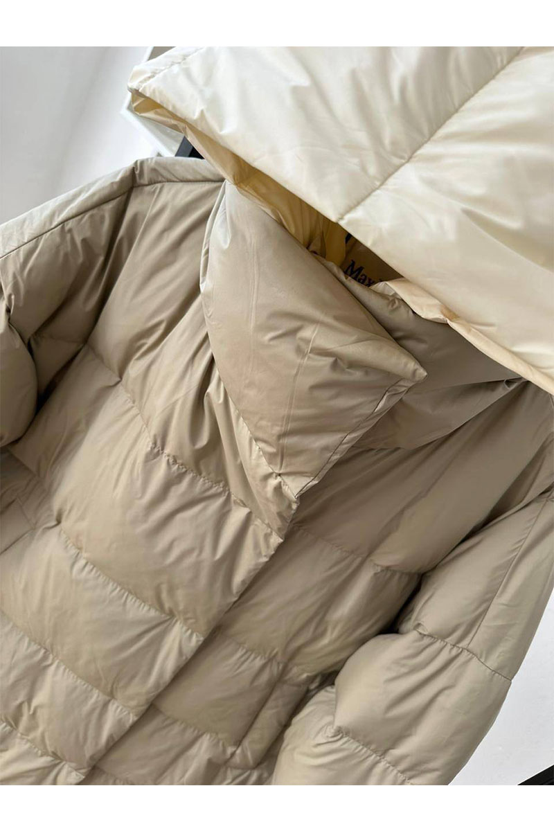 Designer Clothing Женский зелёный пуховик Max Mara