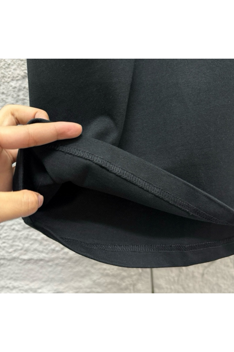 Y-3 Yohji Yamamoto Чёрная футболка Premium