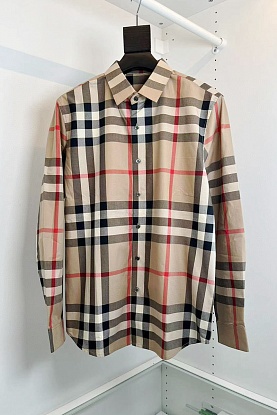 Мужская рубашка vintage check