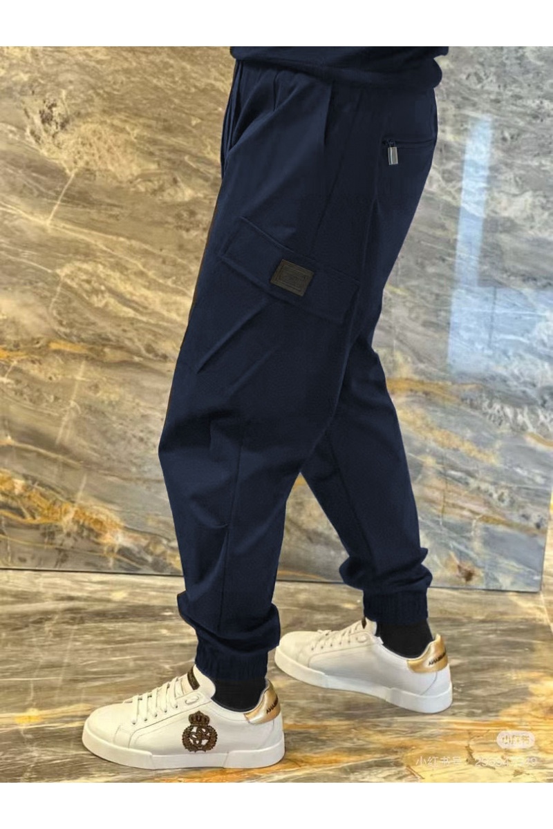 Dоlсе & Gаbbаnа Мужские джоггеры Premium - Navy