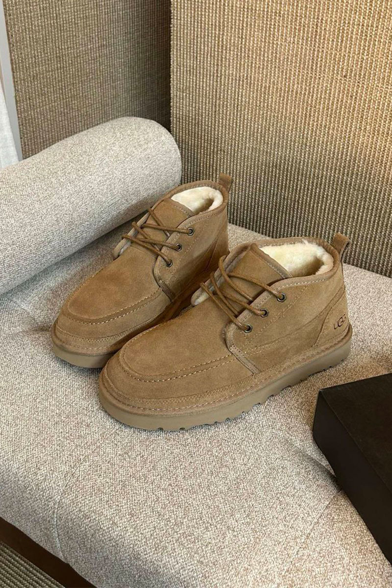 UGG Ботинки с мехом Neumel Moc - Mustard Seed