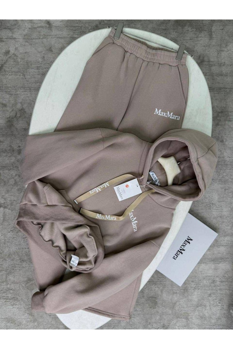 Max Mara Женский костюм тройка на флисе premium - Beige