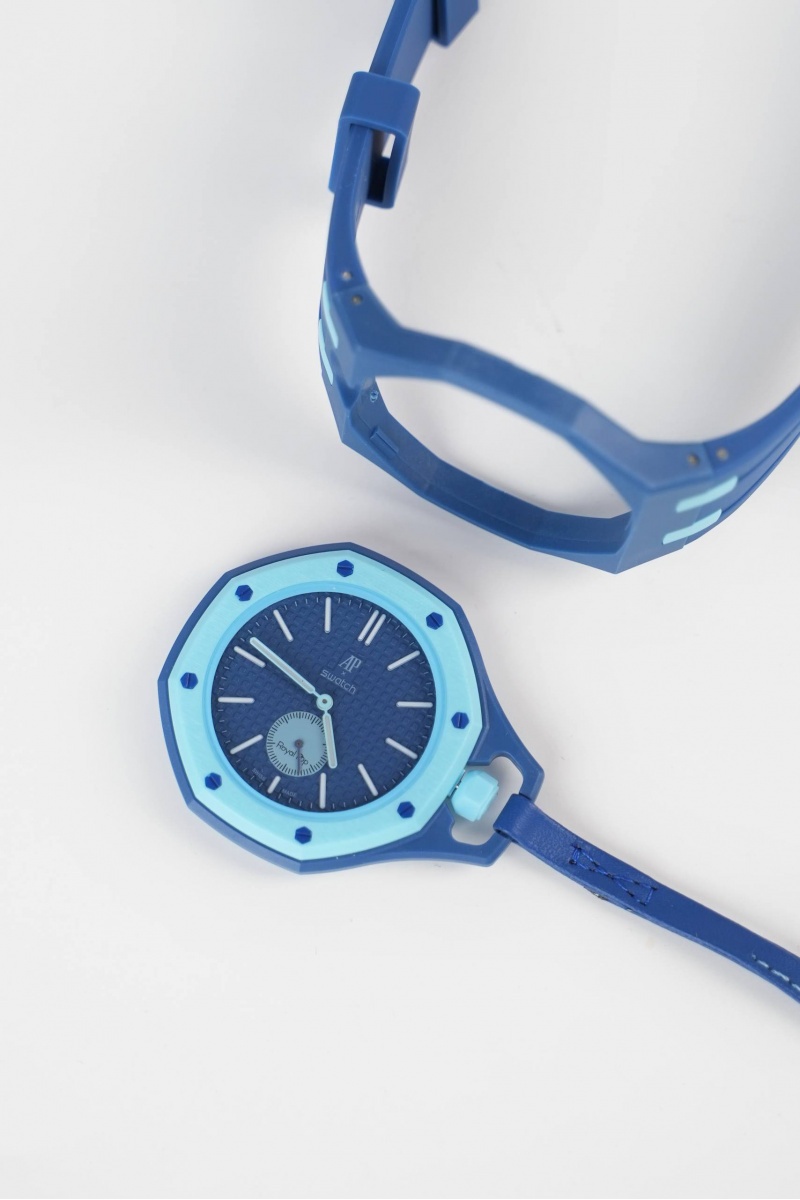 Designer Clothing Часы Audemars Piguet x Swatch "Royal Pop" Lan Ba premium