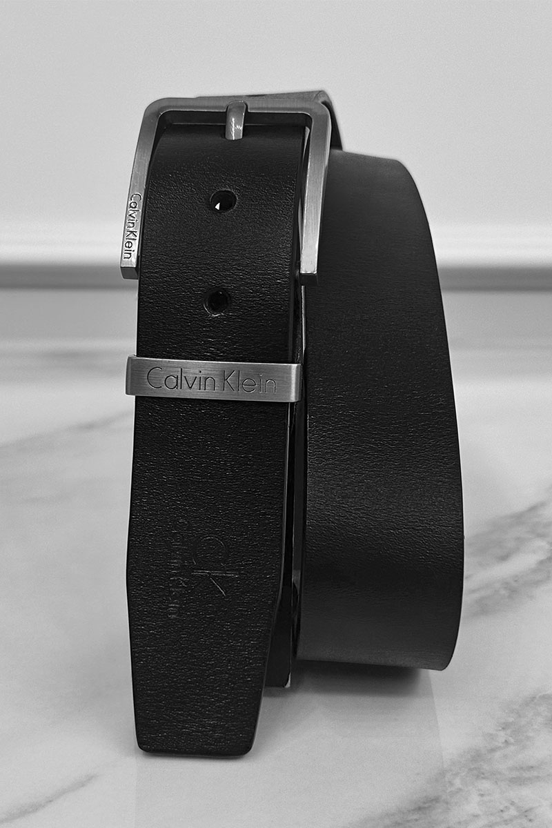Calvin Klein Мужской брендовый ремень - Black