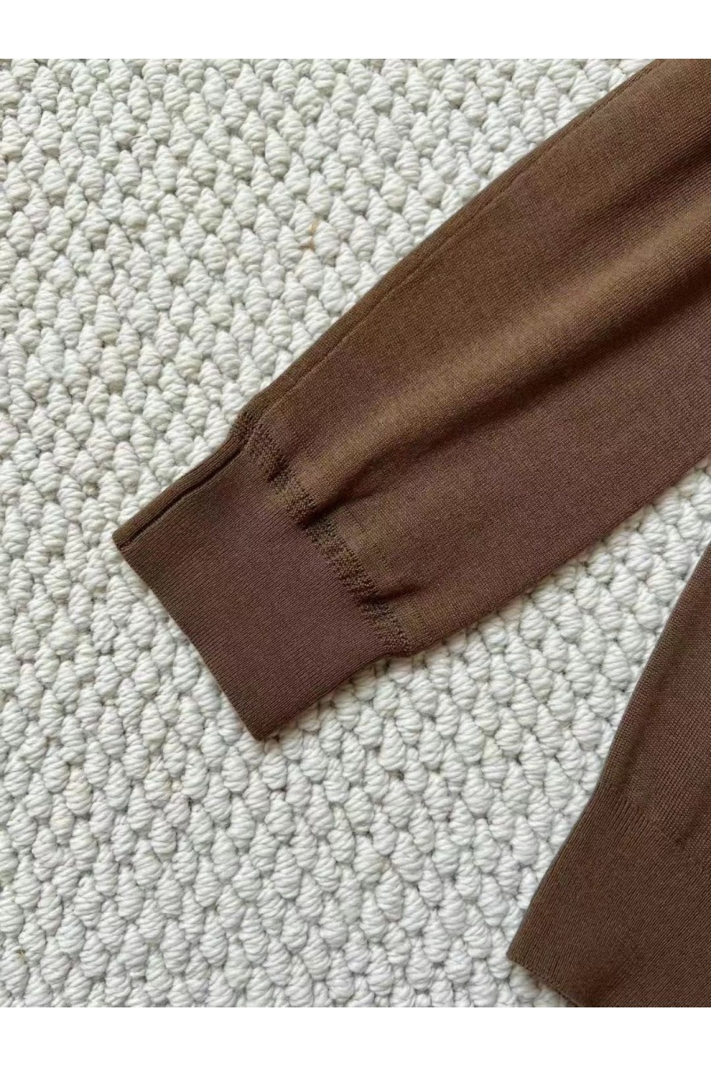 Loro Piana Поло с длинным рукавом Premium - Caramel