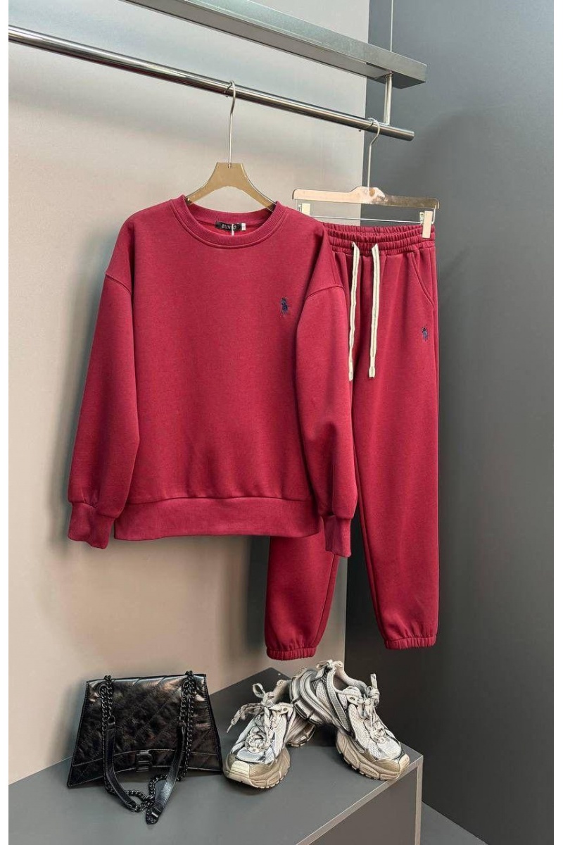 Polo Ralph Lauren Женский красный костюм premium