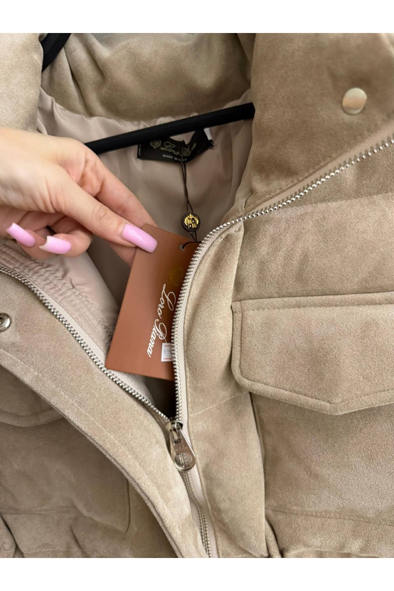 Loro Piana Женский костюм тройка на флисе premium - Beige